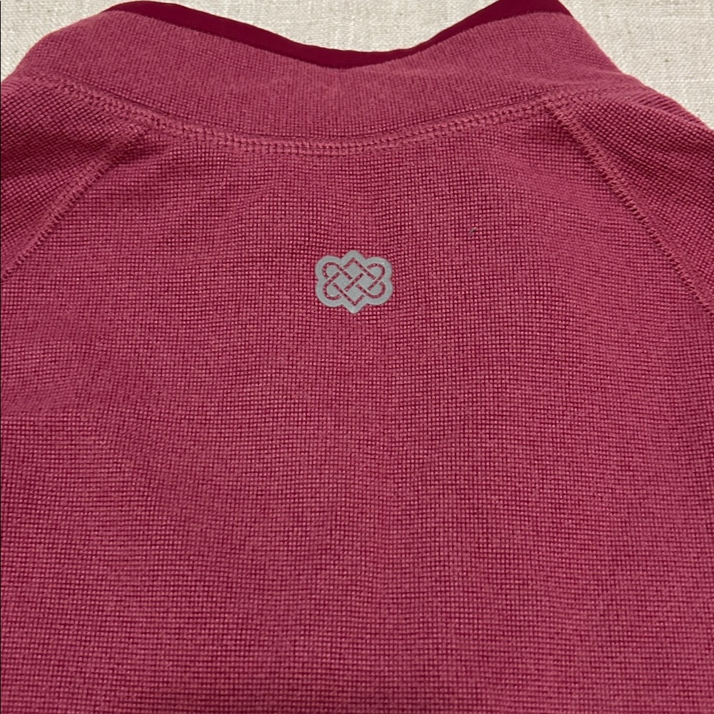 Sherpa Adventure Gear Top Women's S Pink Outdoor Active Divya Zip Tee - Picture 8 of 12